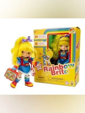 Rainbow Brite Doll with Yellow Hair and Blue Outfit